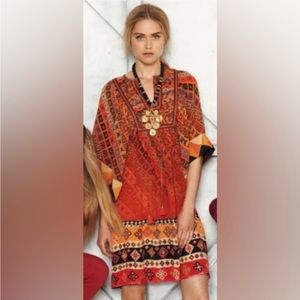 Anthropologie Tanvi Kedia Caftan S batwing top
